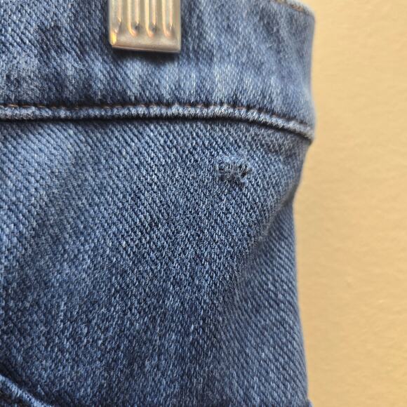 Spanx Women’s Jeggings Jeans Pull on Stretch Pockets Dark Wash Blue Size Large - Picture 3 of 10